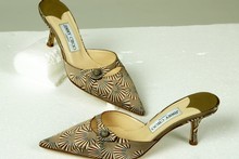 Jimmy Choo shoes are hugely sought after. Photo / Martin Sykes Jimmy Choo shoes are hugely sought after. Photo / Martin Sykes