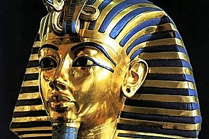 The death mask of King Tutankhamun. Photo / Supplied