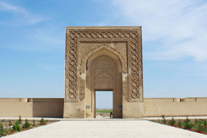 Caravanserai on the road between Khiva and Bukhara, Uzbekistan. Photo / Jim Eagles