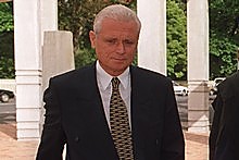 John Spencer at the High Court in 1996. Photo / Brett Phibbs John Spencer at the High Court in 1996. Photo / Brett Phibbs