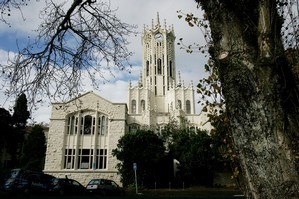 University of Auckland clock tower. Photo / Herald on Sunday