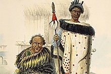 Apihai Te Kawau and his nephew Tamahiki Te Rewiti, 1844. Photo / Alexander Turnbull Library Apihai Te Kawau and his nephew Tamahiki Te Rewiti, 1844. Photo / Alexander Turnbull Library