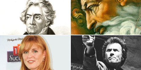This year's Mindset study found students thought Beethoven was a dog, Michelangelo was a computer virus, Clint Eastwood was a director - not an actor, and Fergie was a pop star. Photos / Supplied and AP This year's Mindset study found students thought Beethoven was a dog, Michelangelo was a computer virus, Clint Eastwood was a director - not an actor, and Fergie was a pop star. Photos / Supplied and AP