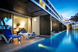 A Lagoon Deluxe Room at the Hard Rock Hotel, Penang, Malaysia. Photo / Supplied