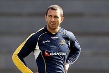 Australia's Quade Cooper is still considering a deal to play rugby league. Photo / Getty Images Australia's Quade Cooper is still considering a deal to play rugby league. Photo / Getty Images
