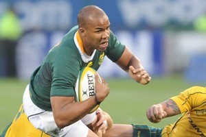 JP Pietersen of South Africa in action during the Tri Nations match between South Africa and Australia. Photo / Getty Images