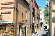 Some of the buildings and streets in The Rocks date back to the early colonial days. Photo / Matthew Wright. Some of the buildings and streets in The Rocks date back to the early colonial days. Photo / Matthew Wright.