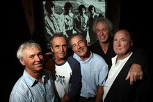 The Fourmyula, (from left) Ali Richardson, Martin Hope, Chris Parry, Wayne Mason and Carl Evenson, will be inducted into the New Zealand Music Hall of Fame. Photo / Dean Purcell. The Fourmyula, (from left) Ali Richardson, Martin Hope, Chris Parry, Wayne Mason and Carl Evenson, will be inducted into the New Zealand Music Hall of Fame. Photo / Dean Purcell.