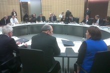Cabinet has begun meeting to discuss the Christchurch earthquake. Photo / Derek Cheng Cabinet has begun meeting to discuss the Christchurch earthquake. Photo / Derek Cheng