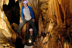 Adventure Waikato's cave network is a thrilling place, just south of Auckland. Photo / Sean Dick
