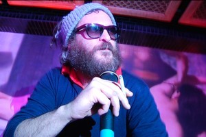 Casey Affleck's debut film I'm Still Here follows Joaquin Phoenix as he ditches acting for a career in hip-hop. Photo / Supplied