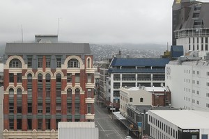 The historic brick MLC building in Christchurch was one of those seriously damaged in the earthquake. Photo / Herald on Sunday