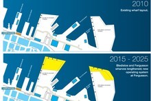 Ports of Auckland longterm development plan. Photo / Supplied Ports of Auckland longterm development plan. Photo / Supplied