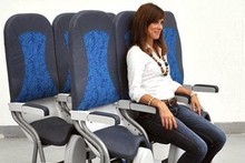 The Skyrider offers just 23 inches of legroom and will let budget airlines increase the number of seats in economy class. The Skyrider offers just 23 inches of legroom and will let budget airlines increase the number of seats in economy class.