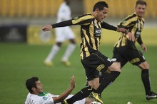 Leo Bertos in control during Friday's 2-1 victory over North Queensland Fury. Photo / Getty Images Leo Bertos in control during Friday's 2-1 victory over North Queensland Fury. Photo / Getty Images