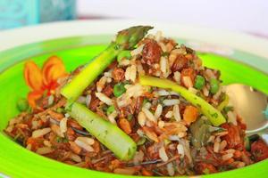 Moroccan wild rice salad. Photo / Supplied