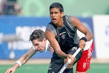 Arun Panchia of New Zealand controls the ball. Photo / Getty Images Arun Panchia of New Zealand controls the ball. Photo / Getty Images