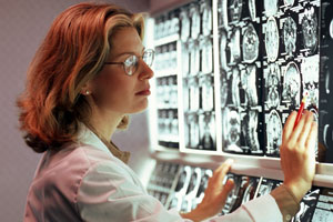 Functional magnetic resonance imaging is helping researchers understand the brain networks that are activated when people fall in love. Photo / Thinkstock