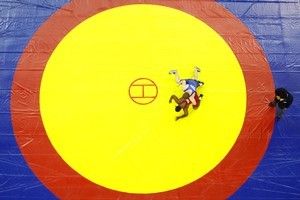 Nick Lane will be fighting for a place in the bronze medal bout. Photo / Getty Images