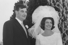 Harvey and Jeannette Crewe on their wedding day. Photos / Supplied Harvey and Jeannette Crewe on their wedding day. Photos / Supplied