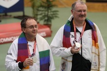 Alan Earle (left) and Greg Yelavich (right). Photo / Getty Images Alan Earle (left) and Greg Yelavich (right). Photo / Getty Images