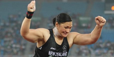 Gold medallist Valerie Adams is among the New Zealand Commonwealth Games athletes returning home today. Photo / Brett Phibbs Gold medallist Valerie Adams is among the New Zealand Commonwealth Games athletes returning home today. Photo / Brett Phibbs
