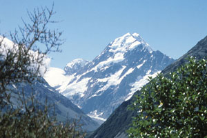 A view of Aoraki/Mt Cook from the Hermitage. Photo / Paul Rush