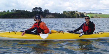 Kayaks are a fun way to make the most of our waterways, like the stretch between Long Bay and the Wade River. Photo / Supplied Kayaks are a fun way to make the most of our waterways, like the stretch between Long Bay and the Wade River. Photo / Supplied