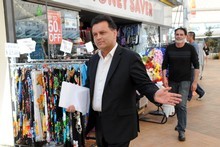 Matt McCarten announces he will contest the Mana by-election in Porirua today. Photo / NZPA Matt McCarten announces he will contest the Mana by-election in Porirua today. Photo / NZPA