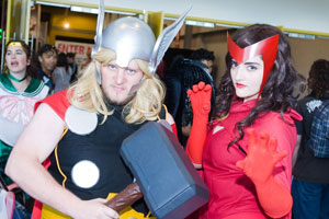 Thousands attended last weekend's Armageddon Expo at the Auckland Showgrounds. Photo / Herald on Sunday