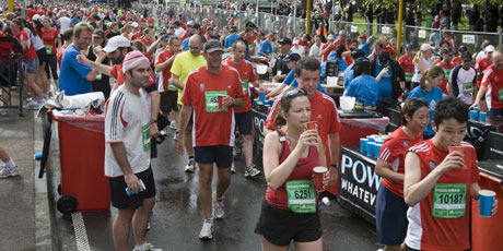 Runners in the Auckland marathon are linked to the foundations of democracy as we know it. Photo / Paul Estcourt Runners in the Auckland marathon are linked to the foundations of democracy as we know it. Photo / Paul Estcourt