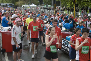 Runners in the Auckland marathon are linked to the foundations of democracy as we know it. Photo / Paul Estcourt