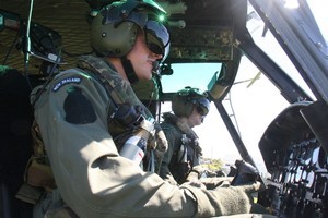 A Royal NZ Air Force Iroquois helicopter. File photo / Wanganui Chronicle