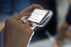 High-end devices including Nokia's C7 handset are equipped with the NFC (Near Field Communication) technology being trialled at Stockholm's Clarion Hotel. Photo / Supplied