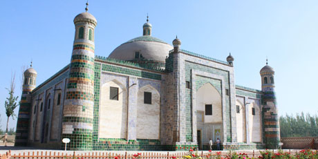 The Apak Hoja Tomb in Kashgar, China, makes the area an important site for Sufis. Photo / Jim Eagles The Apak Hoja Tomb in Kashgar, China, makes the area an important site for Sufis. Photo / Jim Eagles