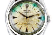 The Rolex worn by Sir Edmund Hillary during the TransAntarctic expedition of 1955-1958. Photo / Supplied The Rolex worn by Sir Edmund Hillary during the TransAntarctic expedition of 1955-1958. Photo / Supplied