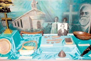 Reverend Thomas Baker was eaten on the island of Viti Levu. The locals then tried to eat his boots, bits of which are displayed in the Fiji Museum.
