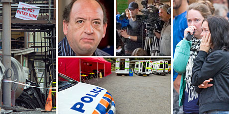 An anxious wait continues for the families and colleagues of the Pike River miners. Photos / Simon Baker, Mark Mitchell An anxious wait continues for the families and colleagues of the Pike River miners. Photos / Simon Baker, Mark Mitchell