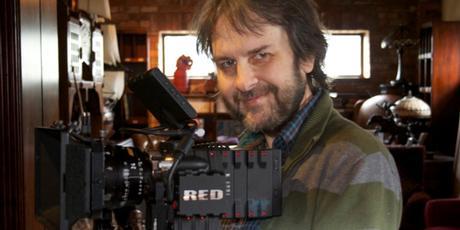Sir Peter Jackson with a Red Epic camera. Photo / Supplied Sir Peter Jackson with a Red Epic camera. Photo / Supplied