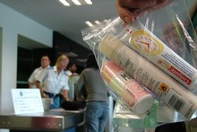 If it's in a ziplock bag, then it must be safe, right? Photo / Aviation Security Service 