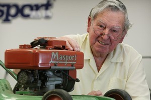 Gordon Boswell has been with Masport for more than
half of its 100 years. Photo / Greg Bowker