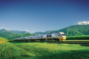 The Tilt Train passes beautiful scenery and quaint country towns. Photo / Queensland Rail