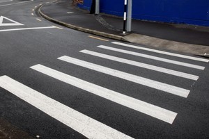 Pedestrians must use a pedestrian crossing according to The Land Transport (Road User) Rule 2004. Photo / Sarah Ivey