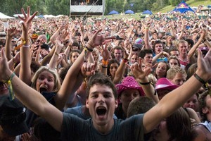 Rhythm & Vines Festival remains hugely popular. Photo / NZ Herald