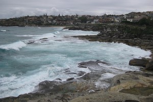 A coastal walkway links the Sydney beaches of Bondi and Bronte. Photo / Jill Worrall