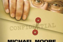 A detail of a Fahrenheit 9/11 poster. Image / Supplied A detail of a Fahrenheit 9/11 poster. Image / Supplied