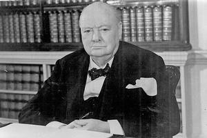 Winston Churchill sometimes had to eat his words. Photo / Supplied