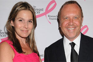 Aerin Lauder, of Estee Lauder, and Michael Kors. Photo / Supplied