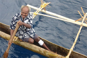 Maewo Island's Chief Nelson. Photo / Catherine Masters