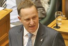 John Key was forced to defend himself in Parliament yesterday after opposition MPs grilled him on an apparent GST flip-flop. Photo / Getty Images John Key was forced to defend himself in Parliament yesterday after opposition MPs grilled him on an apparent GST flip-flop. Photo / Getty Images
